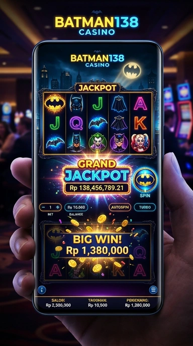 Galeri pratinjau visual batman138 build APK resmi terbaru